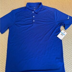 Nike Men's Blue Performance Polo Shirt